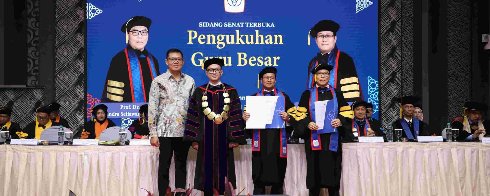 President University kukuhkan dua profesor bidang ilmu manajemen keuangan