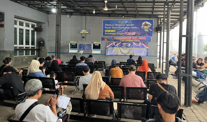 Cabut berkas dari Samsat Kota Bekasi